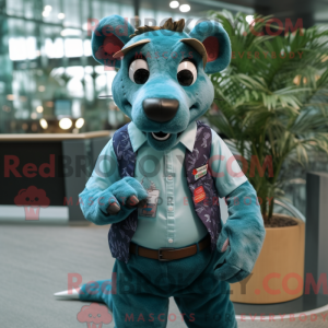 Disfraz de mascota Teal...