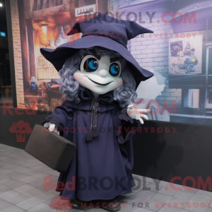 Navy Witch mascot costume...