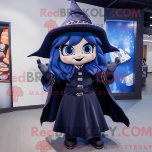 Navy Witch-maskotdraktfigur...