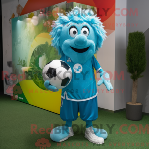 Turkis fotball maskot...