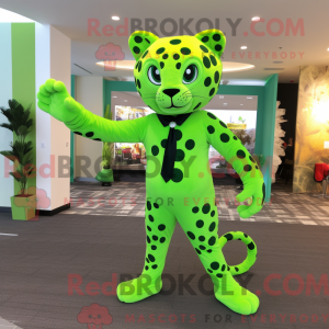 Limegrønn...