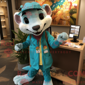 Turkis Weasel maskot...