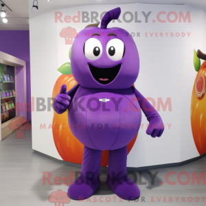 Postava maskota Purple...