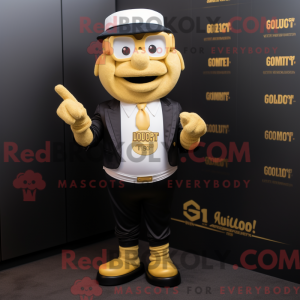 Personnage mascotte de Gold...