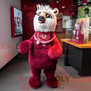 Costume de mascotte de lama...