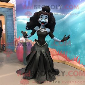 Black Mermaid mascot...