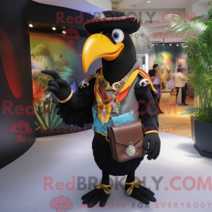 Figura de máscara de tucano...