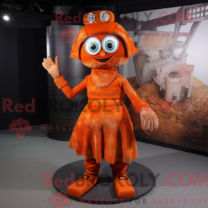 Rost Akrobat Maskottchen...