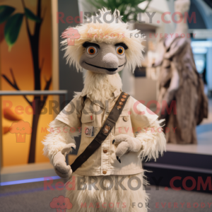 Figura de máscara de emu...