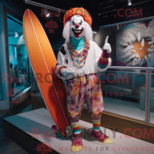 Evil Clown-mascottekostuum...