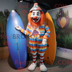 Evil Clown mascot costume...