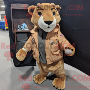 Rust Mountain Lion maskot...