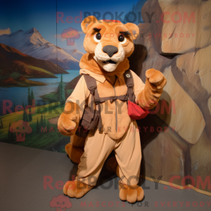 Costume de mascotte de Lion...