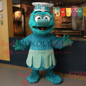 Disfraz de mascota Teal...