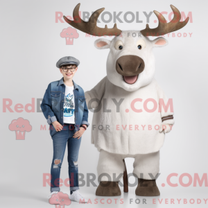 White Elk maskot...