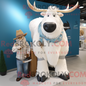 White Elk maskot...