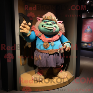 Costume mascotte d ogre...