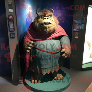 Ogre maskot kostume...