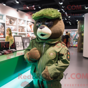 Groene luchtmacht soldaat...
