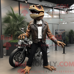 T Rex maskot kostume...