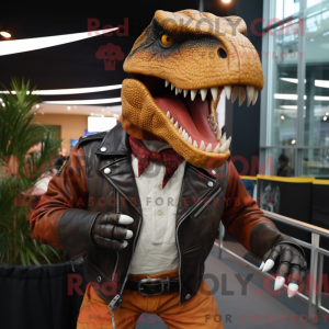 Postava maskota T Rex...