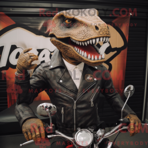 T Rex maskot kostume...