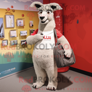 Costume de mascotte de lama...