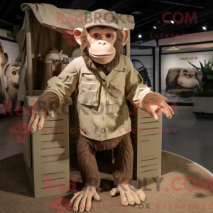 Beige chimpansee...