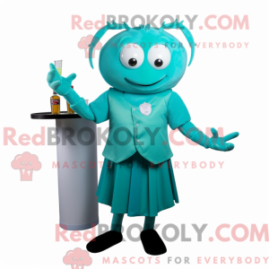 Cyan Crab Cakes mascot...