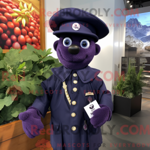Figura de máscara de uva...