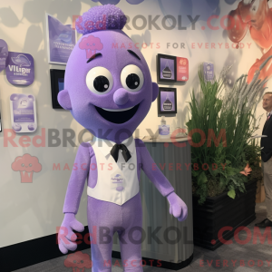 Lavendel Aglet maskot...