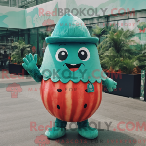 Turkis vannmelon maskot...