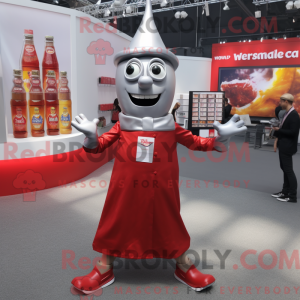 Silver Bottle Of Ketchup...