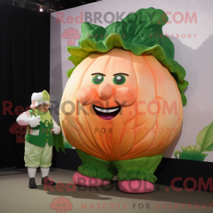 Peach Cabbage maskot...