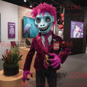 Magenta Undead maskot...