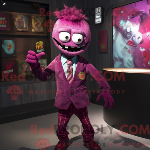 Magenta Undead maskot...