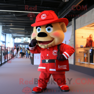 Máscara do Red Fire Fighter...
