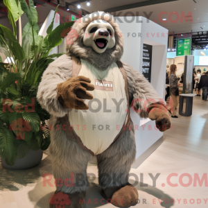 Giant Sloth-mascottekostuum...