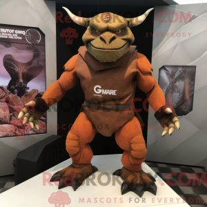 Rust Gargoyle mascot...
