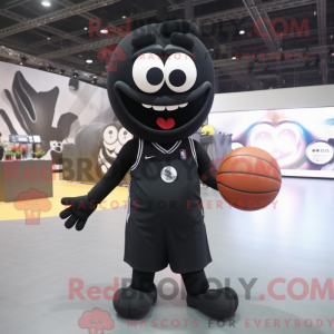 Svart Basketball Ball...