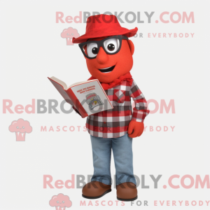 Red Pepper-mascottekostuum...