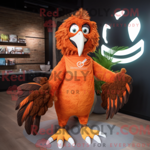 Rust Eagle mascot costume...