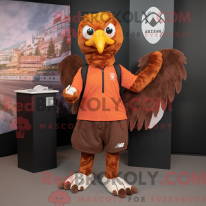 Postava maskota Rust Eagle...