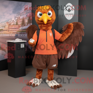 Rust Eagle maskot...