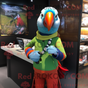 Parrot maskot drakt...