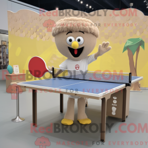 Beige Ping Pong Table...