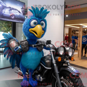 Maskottchenkostüm Blauer...