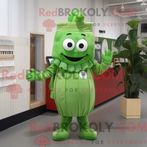 Selderij mascotte kostuum...