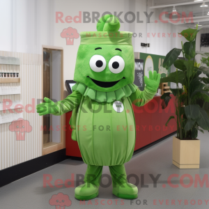 Selleri maskot kostume...