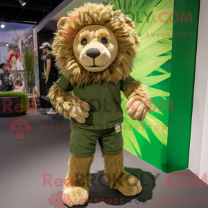 Postava maskota Olive Lion...